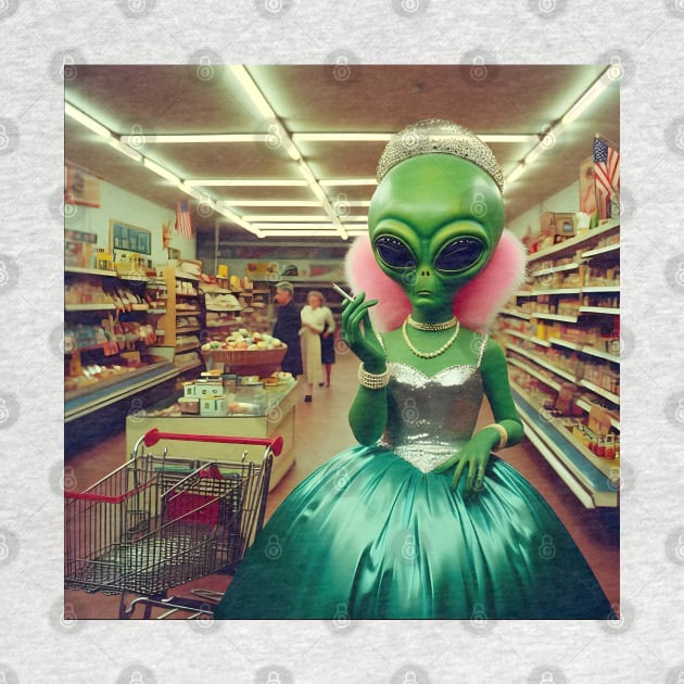 Aliens-Foreign Foods Section by Delulu Designs